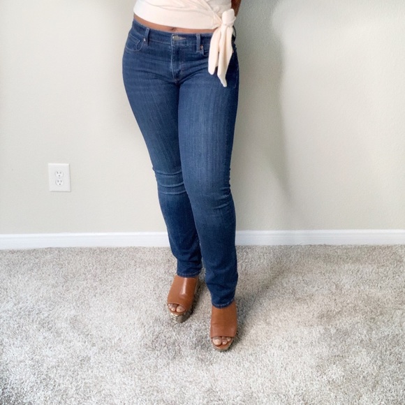 LOFT Modern Straight Denim Jeans - Picture 6 of 7